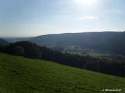 Vue sur la Croix et Le Val-d'Ajol dans la vallée de la Combeauté depuis Rapaumont